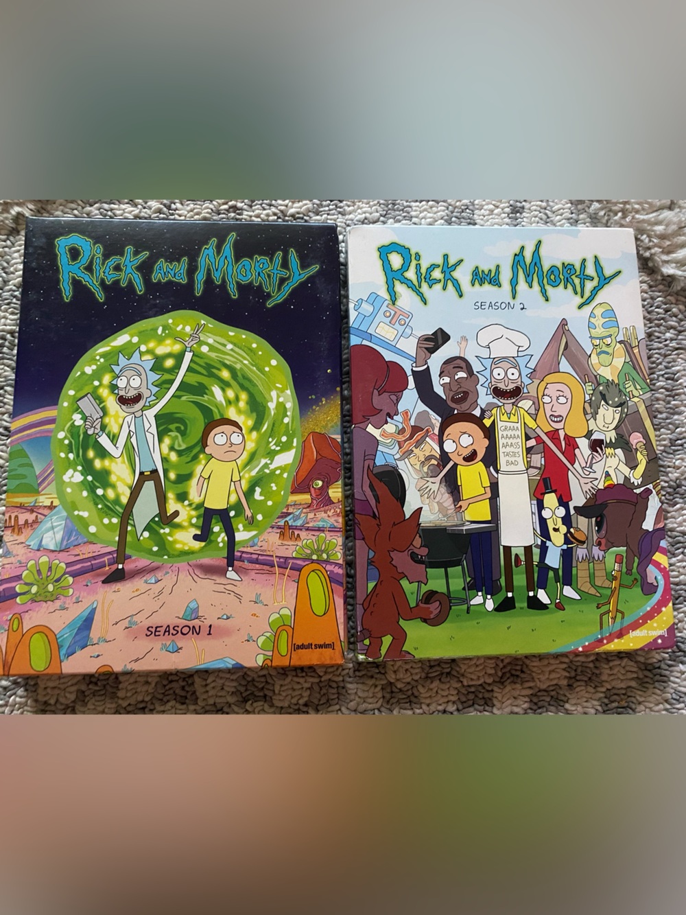 Rick and Morty Season 1 & 2 DVD set